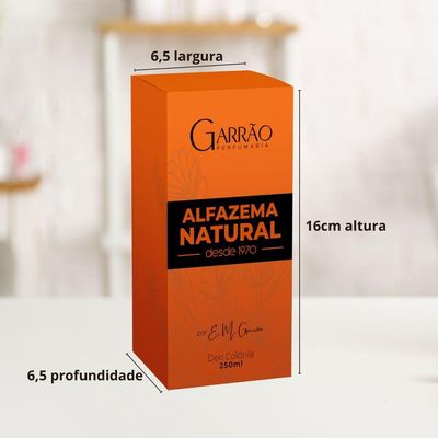 Colônia Alfazema Natural Garrão 250ml