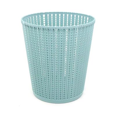 Cesto para Papel Le Plástico Vazado 8l Liso Azul