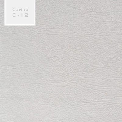 Puff Cleo 105cm Trêsse PU Sintético Branco - Gran Belo