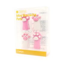 Mini Borracha Le Pets com 4 Loffice