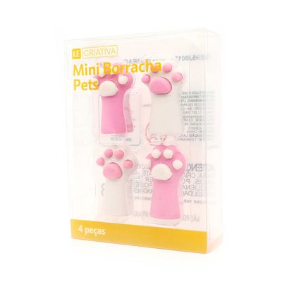 Mini Borracha Le Pets com 4 Loffice