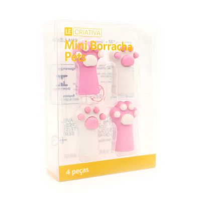 Mini Borracha Le Pets com 4 Loffice