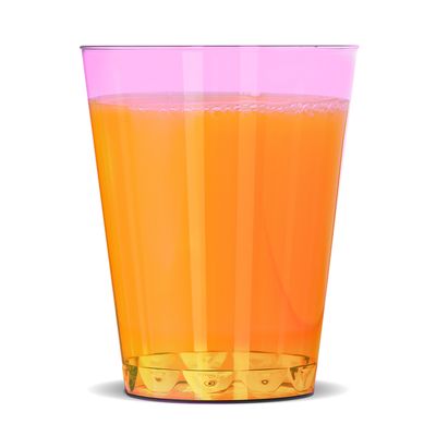 Copo Descartável Strawplast 200ml com 10 Unidades Rosa