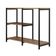 Aparador Industrial Artesania Preto E Imbuia 95cm