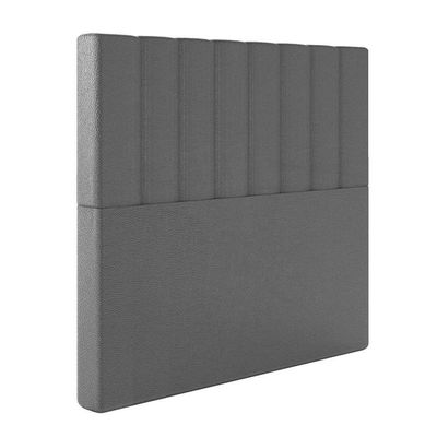 Cabeceira Estofada Casal 140 Cm Esmeralda Corino Preto
