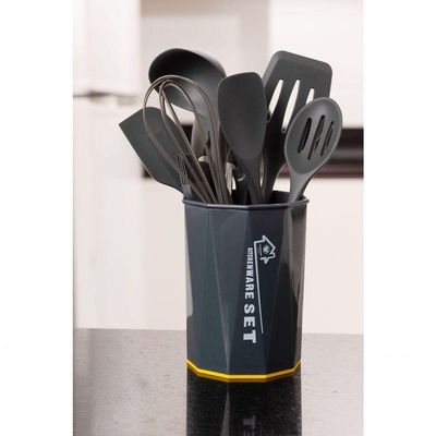 Kit C/11 Peças Utensílios De Cozinha Silicone
