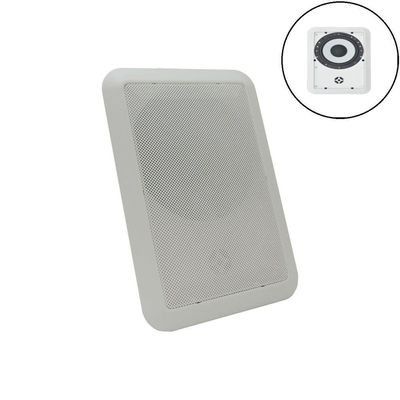 Arandela Retangular Fiamon 6" + Tw Branca