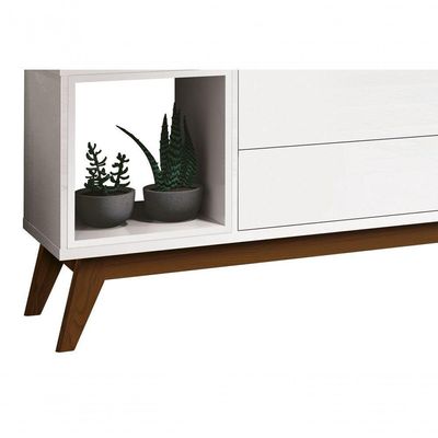 Rack Para Tv Horizon 1.8 Branco - Moveisaqui