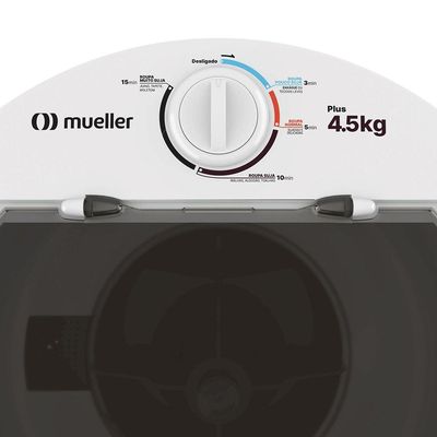 Tanquinho Plus Kg Semiautomático Timer Mueller Branco 110V