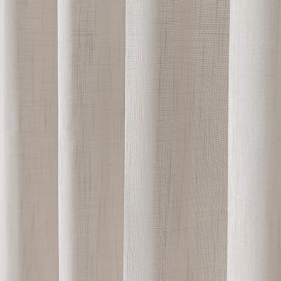Cortina Tecido Blecaute Voil Gaze Linho 2,70 m x 2,30 m 100% Poliéster - Bege