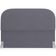 Cabeceira Cama Box Queen 160cm Orgânica Lanna W01 Suede Cinza - Lyam Decor