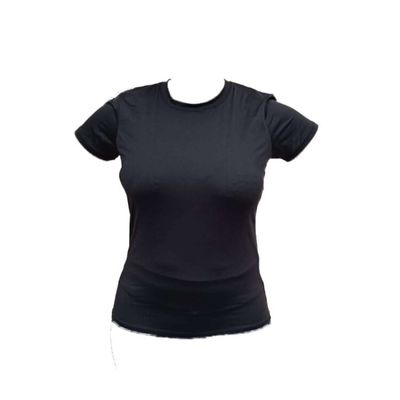 Blusa Acqumires Baby Look Feminino P / PRETO
