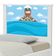 Cama Solteiro Infantil com Cama Auxiliar 195x96cm Personagens Marinheiro K02 - D'Rossi