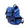 Mochila Azul de Costa Infantil Tipo Saco Personagens BT21