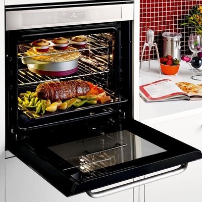 Forno Elétrico Brastemp Bo260ar De Embutir 67 Litros Inox Forno Elétrico Brastemp De Embutir 67l Inox 220v Bo260arbna