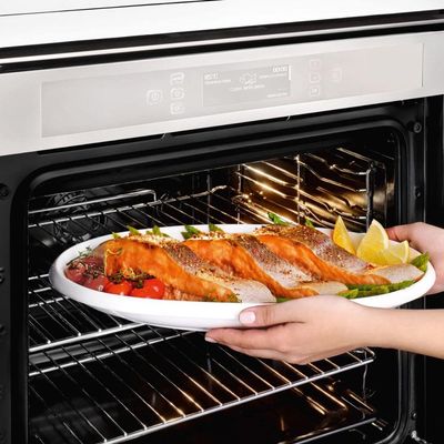Forno Elétrico Brastemp Bo260ar De Embutir 67 Litros Inox Forno Elétrico Brastemp De Embutir 67l Inox 220v Bo260arbna