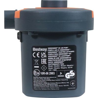 Bomba Elétrica 12v Para Infláveis Bel 680l/min Portátil