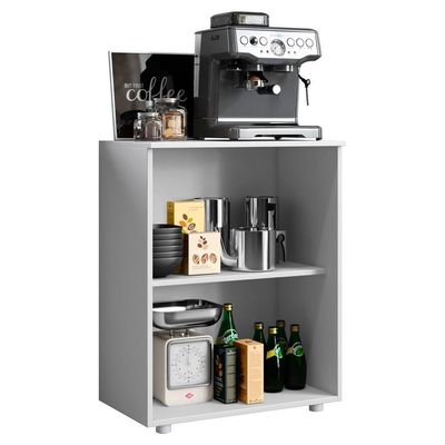 Balcao Com Tampo 2 Portas 61 Cm Mdp Denver Branco Armoveis Branco