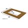 Tampo Para Balcão 80cm Cooktop Americana Estrutura Em Mdf Nature