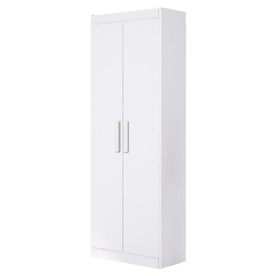 Armario Multiuso 2 Portas 183x60 Cm 2000191 Branco Armoveis Branco