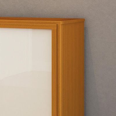 Buffet Aparador Para Sala De Jantar 2 Portas E Com Pés Union Edn Cedro E Off White