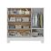 Cômoda Infantil 95cm 1 Porta E 4 Gavetas Allegra Multimóveis Mp4444 Branco/off White Branco/off White