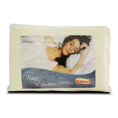 Travesseiro 60Cm X 40Cm Curve Gi Branco