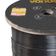 Cabo Aço Af 1/8'' 6x19m Galva Plastificado Preto 500m Vonder