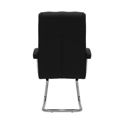 Cadeira De Escritório Fixa Munique Confort Ergonômica Preta