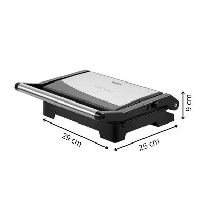 Kit Itatiaia Panela De Arroz 1,5 L Midi E Grill Essencial Preto/inox 127 V