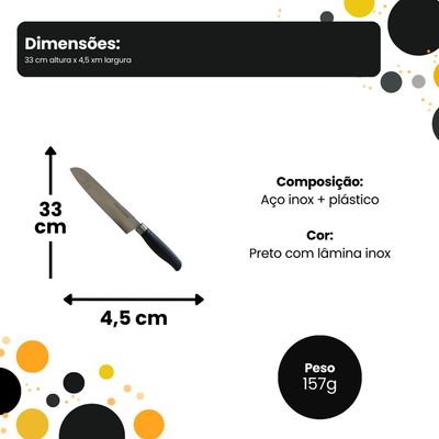 Faca Chef 33 cm Elegance Cortinox