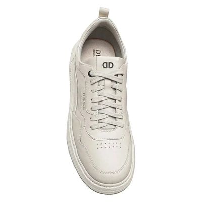 Kit Sapatênis Democrata Denim Jake Masculino + Cinto 37 / Bege