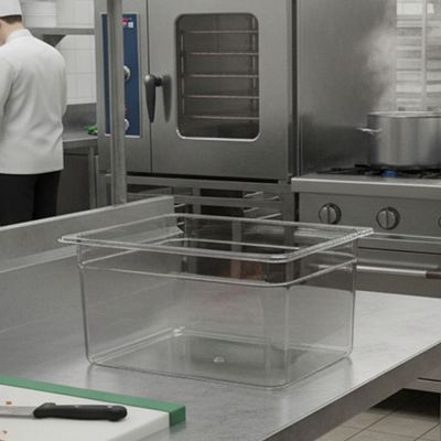 Cuba Gastronorm 1/2 200mm Natural em Policarbonato