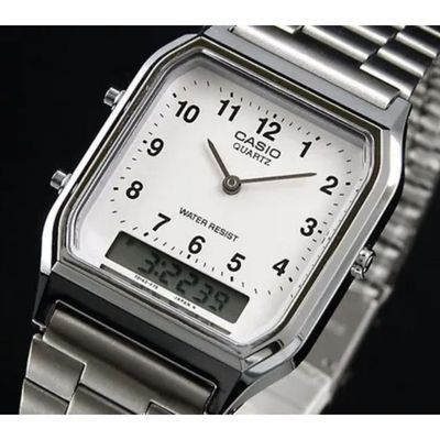 Relógio Feminino CASIO Anadig Social AQ-230A-7BMQ