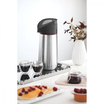Garrafa Térmica Tramontina Exata em Aço Inox com Ampola de Aço 2 L