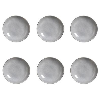 Conjunto De Pratos Fundos 06 Peças Bio Dust Porto Brasil