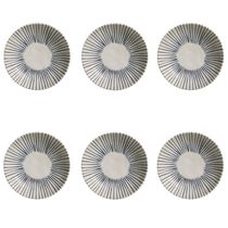 Conjunto De Pratos Fundos 06 Peças Bio Elemento Porto