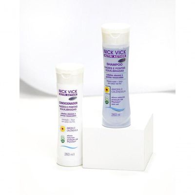 Condicionador Raízes E Pontas Equilibradas Nick Vick Nutri Action 260ml