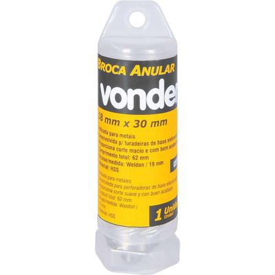 Broca Anular Enc. Weldon 18X30Mm Vonder