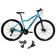 Bicicleta Aro 29 Absolute Hera Feminina 21v Cambios Shimano Freio A Disco Mtb Alumínio Azul-Verde Tam: 15
