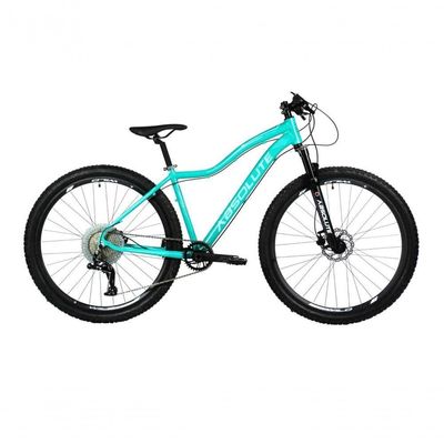 Bicicleta Aro 29 Absolute Hera 12v Freios A Disco Hidráulico Hollowtech K7 Garfo Trava No Guidão Verde Tam: 15