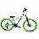 Bicicleta Aro 26 Vikingx Tuff Freeride 21v Aro Vmaxx Freio A Disco Garfo Suspensão Pneu Flame branco-Verde X25