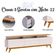 Rack Bancada Classic 3 Gavetas Com Nicho 2.2 Off White Nature - Imcal