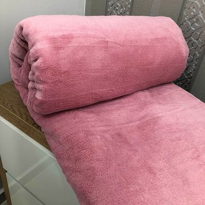 Cobertor Manta Aconchego King Ultrasoft Dupla Face - Rosa - 100% Poliéster