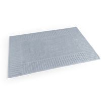 Toalha de Piso Slim Gramatura 600g/m² Base Reforçada 01 Peça 100% Algodão - Céu Nublado
