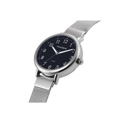 Relogio Mondaine Feminino Ref: 32918l0mvne3 Casual Mesh Prateado