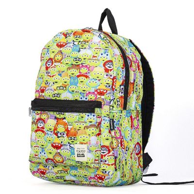 Mochila Feminina Toy Story Alien Remix Verde U / Verde