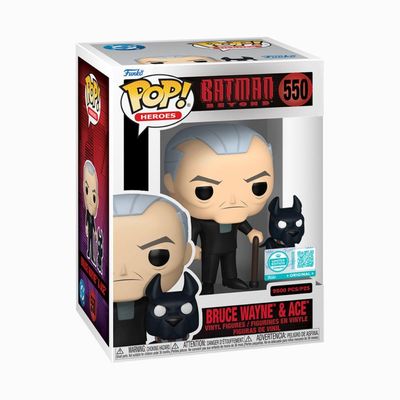 Boneco Funko Pop! EdLtda DC Batman Série Animada Wayne Velho