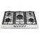 Cooktop A Gás Cuisinart Casual Cooking 5 Bocas 76cm Inox 220v 4093180002