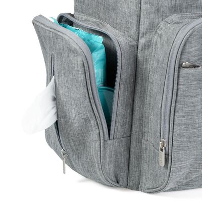 Mochila Maternidade Totti Cinza U / Cinza